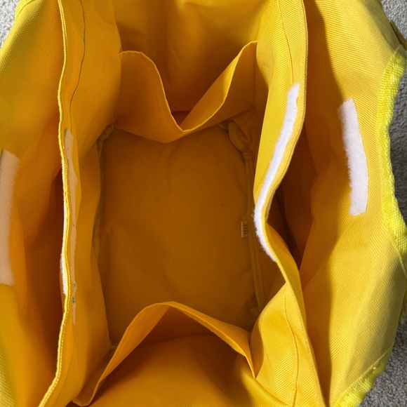 Colorful Striped Utility Tote with Pockets ideal for Gardening tools or crafts - Picture 10 of 13